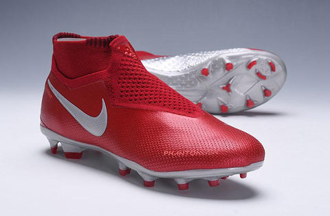 Image of Nike Phantom Vision Elite DF FG Red Silver