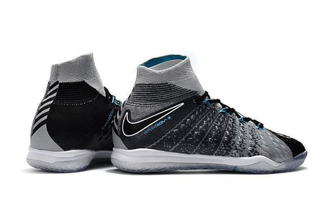 Image of Nike HypervenomX Proximo II DF IC HP30021 WolfGrey/Black/ChlorineBlue - KicksNatics