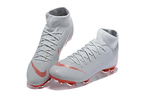 Image of NIKE Mercurial Superfly VI 360 Elite FG Grey Red - KicksNatics