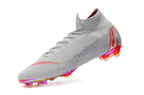 Image of NIKE Mercurial Superfly VI 360 Elite FG Grey Pink - KicksNatics