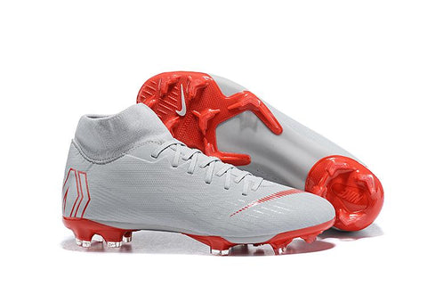 Image of NIKE Mercurial Superfly VI 360 Elite FG Grey Red - KicksNatics