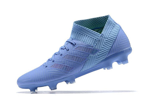 Image of adidas Nemeziz 18.1 FG Blue Black Green - KicksNatics