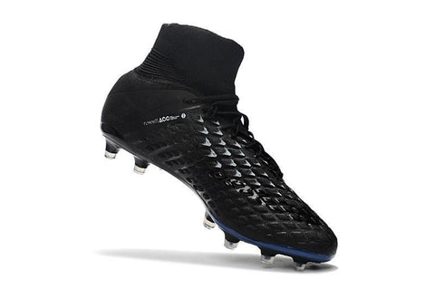Image of Nike Hypervenom Phantom III DF FG Soccer Cleats All Black - KicksNatics