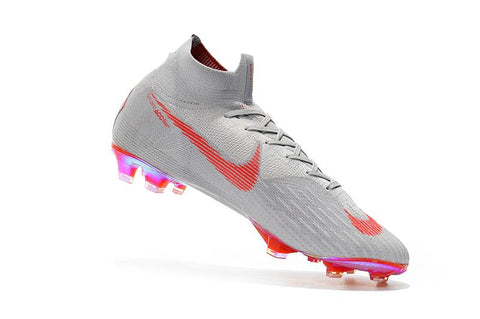 Image of NIKE Mercurial Superfly VI 360 Elite FG Grey Pink - KicksNatics