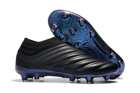 Image of Adidas Copa 19+ FG Black Blue - KicksNatics