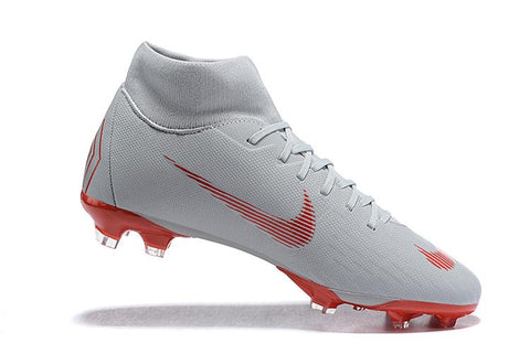 Image of NIKE Mercurial Superfly VI 360 Elite FG Grey Red - KicksNatics