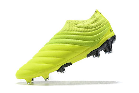 Image of Adidas Copa 19+ FG Light Green Black - KicksNatics