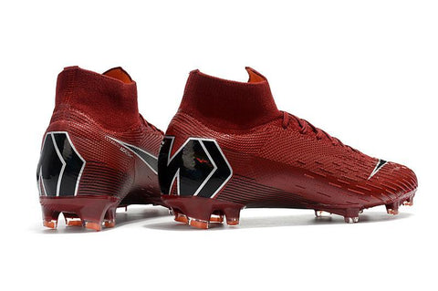 Image of NIKE Mercurial Superfly VI 360 Elite Neymar FG Maroon High Cut - KicksNatics