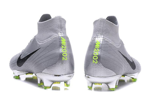 Image of Nike Mercurial Superfly VI Elite FG Silver Black High Cut - KicksNatics