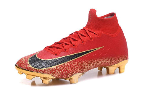 Image of Nike Mercurial Superfly VI Elite FG Red Gold - KicksNatics