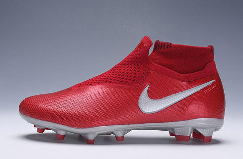 Image of Nike Phantom Vision Elite DF FG Red Silver
