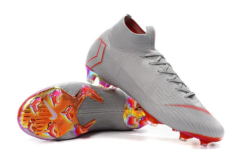 Image of NIKE Mercurial Superfly VI 360 Elite FG Grey Pink - KicksNatics