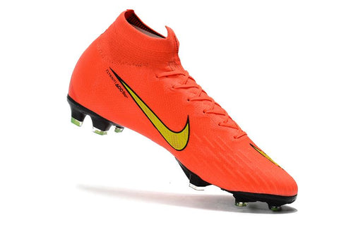 Image of NIKE Mercurial Superfly VI 360 Elite FG Orange Yellow - KicksNatics