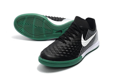 Image of Nike MagistaX Finale II IC Soccer Shoes Green Black White - KicksNatics