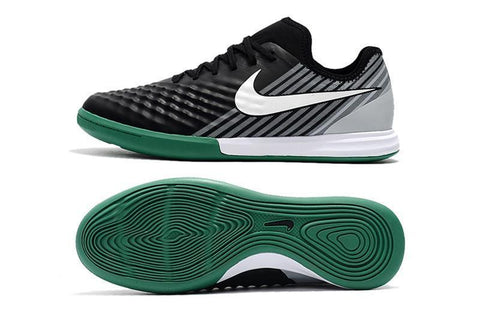 Image of Nike MagistaX Finale II IC Soccer Shoes Green Black White - KicksNatics