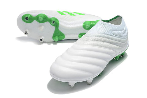 Image of Adidas Copa 19+ FG White Green - KicksNatics