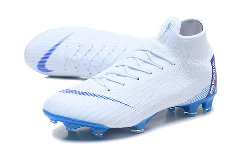 Image of NIKE Mercurial Superfly VI 360 Elite FG Light Blue - KicksNatics