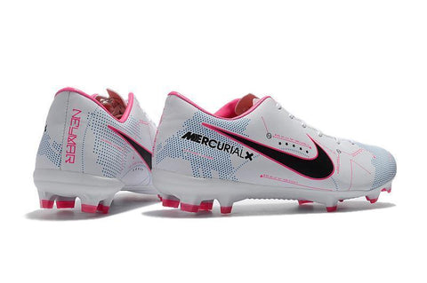 Image of Nike Mercurial Vapor X Neymer FG Soccer Cleats White Pink Black - KicksNatics