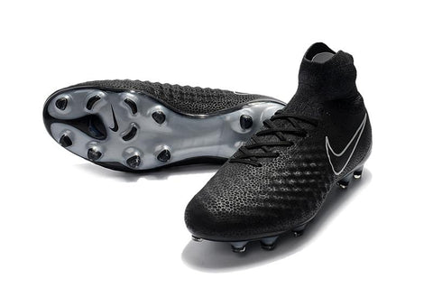 Image of Nike Magista Obra II FG Black Silver - KicksNatics