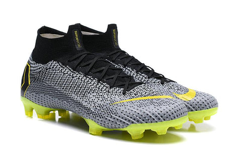Image of NIKE Mercurial Superfly VI 360 Elite FG Grey Yellow - KicksNatics