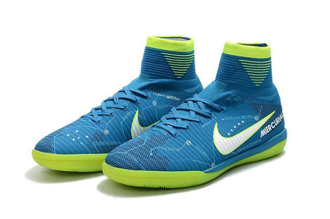 Image of Nike MercurialX Proximo II DF Neymar IC Blue Orbit White Armory Navy - KicksNatics