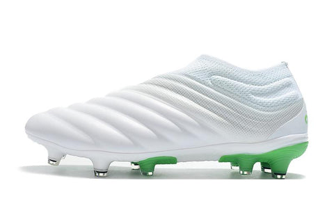Image of Adidas Copa 19+ FG White Green - KicksNatics