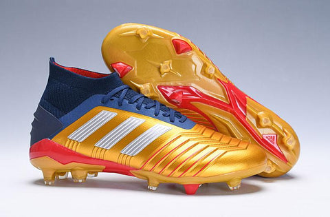 Image of Adidas Predator 19.1 FG Orange Blue - KicksNatics