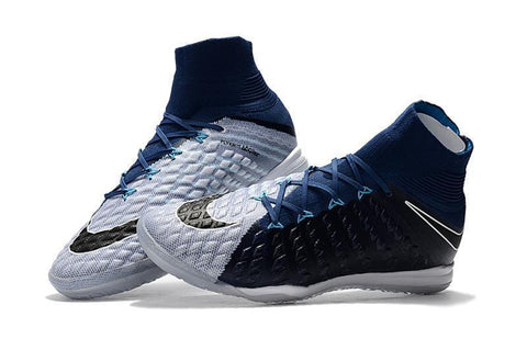 Image of Nike HypervenomX Proximo II Dynamic Fit IC HP30019 Brave Blue/Black - KicksNatics