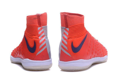 Image of Nike HypervenomX Proximo II DF IC HP30029 Red/Grey/Dark Blue - KicksNatics