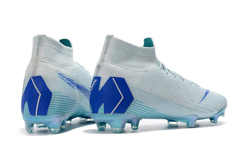 Image of NIKE Mercurial Superfly VI 360 Elite FG Light Blue Nike Blue - KicksNatics