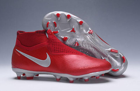 Image of Nike Phantom Vision Elite DF FG Red Silver