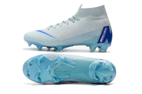 Image of NIKE Mercurial Superfly VI 360 Elite FG Light Blue Nike Blue - KicksNatics