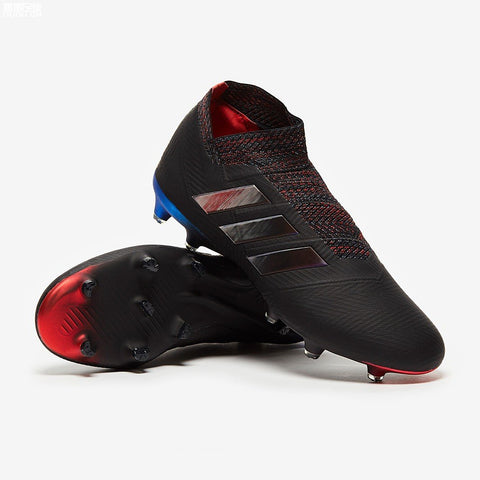 Image of Adidas Nemeziz 18+ FG Black Red - KicksNatics