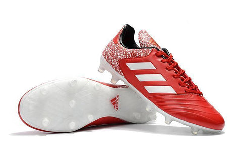 Image of Adidas Copa 17.1 FG Soccer Cleats Red White - KicksNatics