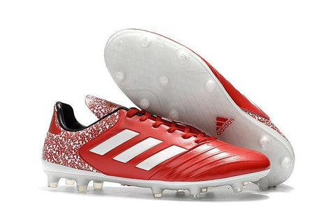 Image of Adidas Copa 17.1 FG Soccer Cleats Red White - KicksNatics