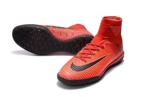 Image of Nike MercurialX Proximo II IC IC0063 Red Black Bright Hyper Crimson - KicksNatics
