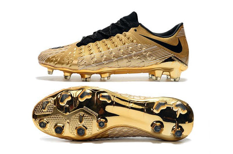 Image of NIke Hypervenom Phantom III DF FG Gold Black - KicksNatics