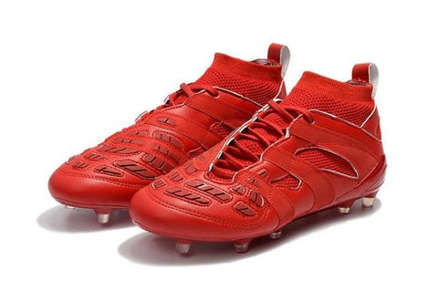 Image of Adidas Predator Accelerator FG David Beckham Capsule Collection Red - KicksNatics