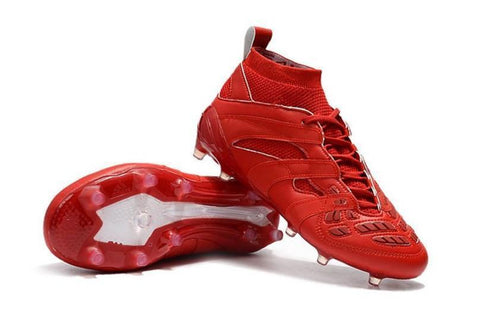 Image of Adidas Predator Accelerator FG David Beckham Capsule Collection Red - KicksNatics