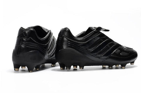Image of Adidas Predator Precision FG Soccer Cleats All Black - KicksNatics