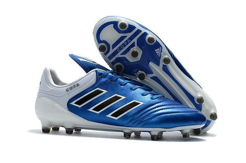 Image of Adidas Copa 17.1 FG Soccer Cleats Royal Blue White Black - KicksNatics