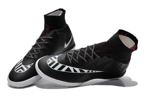 Image of Nike MercurialX Proximo IC Street Shoe Black White Hot Lava Anthracite - KicksNatics