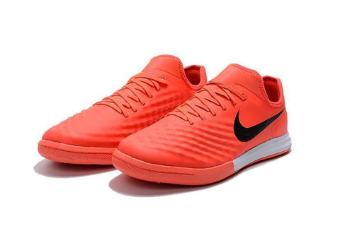 Image of Nike MagistaX Finale II IC Soccer Shoes Max Orange Black Total Crimson - KicksNatics