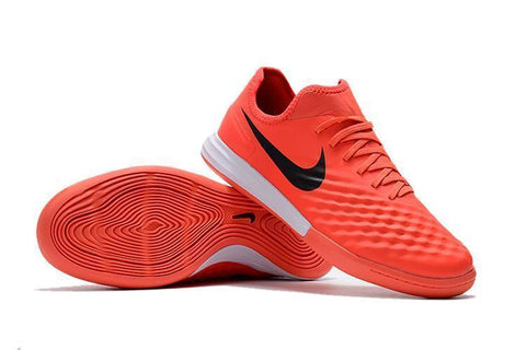 Image of Nike MagistaX Finale II IC Soccer Shoes Max Orange Black Total Crimson - KicksNatics