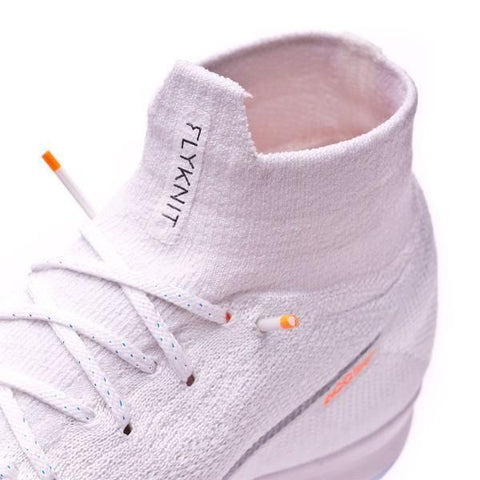 Image of Nike Mercurial SuperflyX VI Elite IC Soccer Cleats White Metallic Grey - KicksNatics