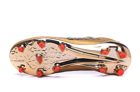 Image of Adidas X 16+ Purechaos FG/AG Soccer Cleats Golden - KicksNatics