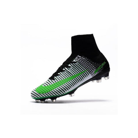 Image of Nike Mercurial Superfly V FG Soccer Cleats Green White Black - KicksNatics