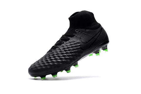 Image of Nike Magista Obra II FG Black Green - KicksNatics