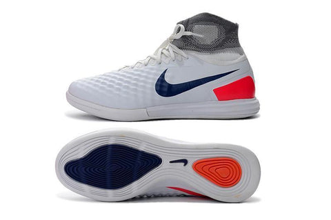 Image of Nike MagistaX Proximo II IC Soccer Shoes Pure Platinum Wolf Grey - KicksNatics