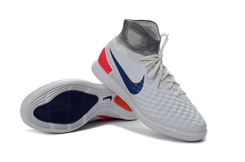 Image of Nike MagistaX Proximo II IC Soccer Shoes Pure Platinum Wolf Grey - KicksNatics